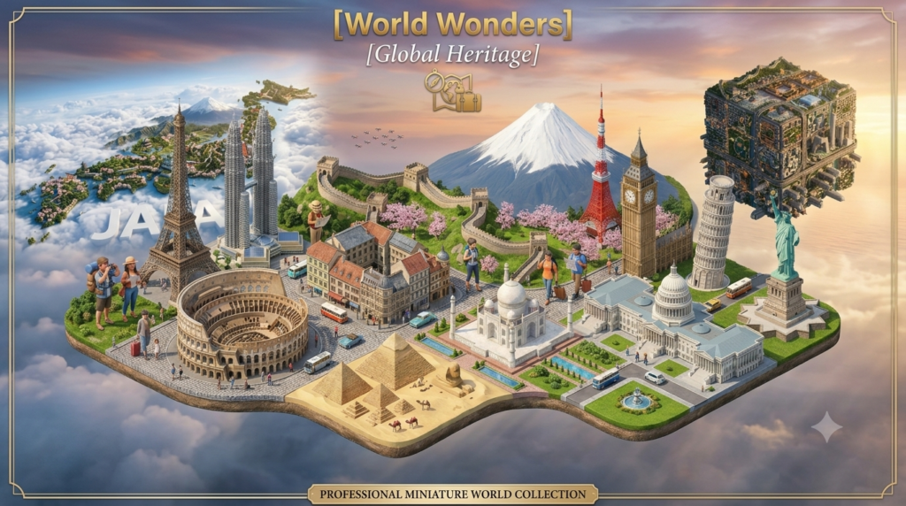 3D Miniature Worlds & Geo-Art: Premium AI Prompt Bundle (10 Customizable Styles)